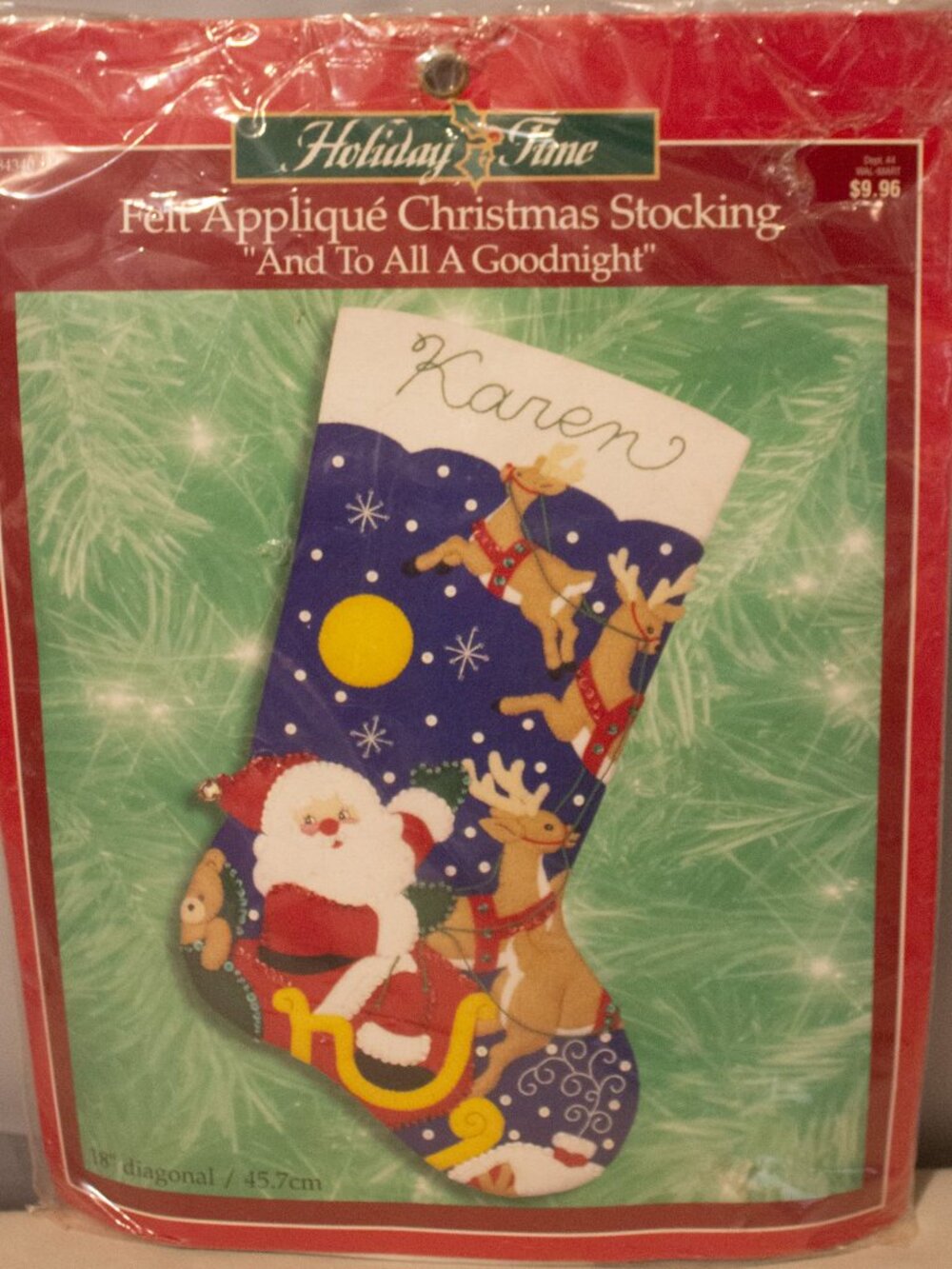 Bucilla Felt Christmas Stocking Kit – New